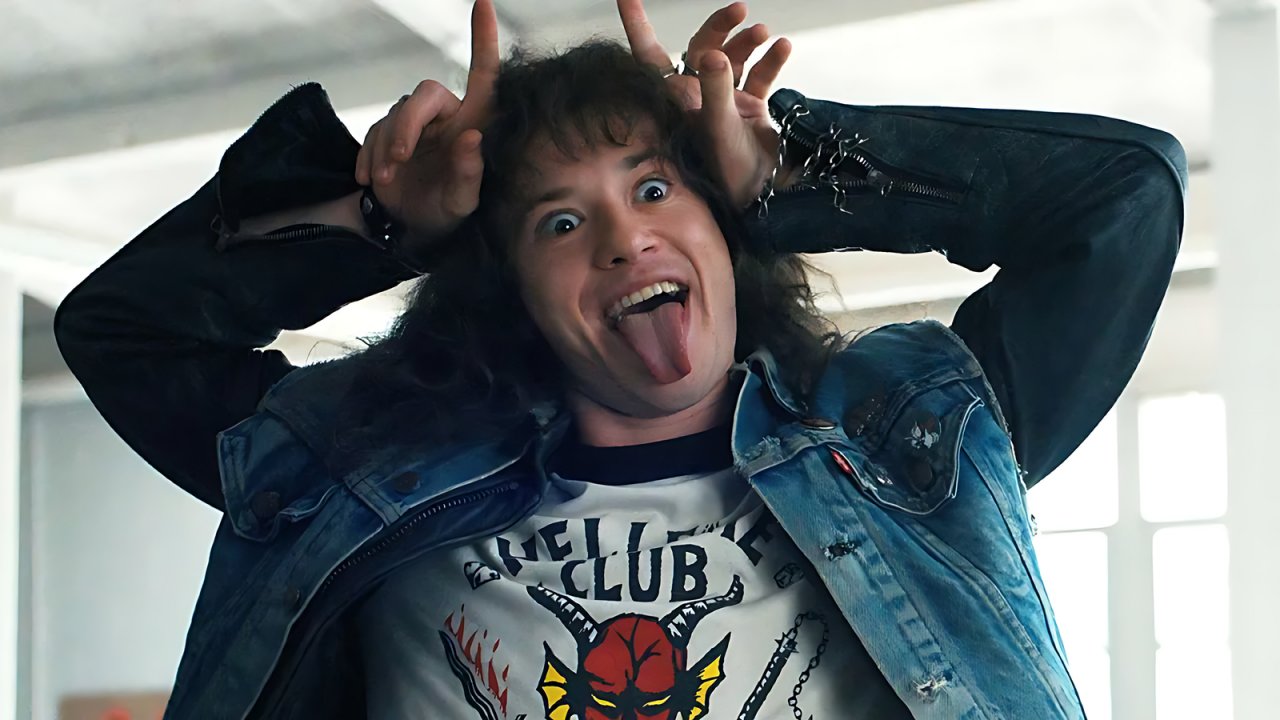 Una scena con Joseph Quinn in Stranger Things