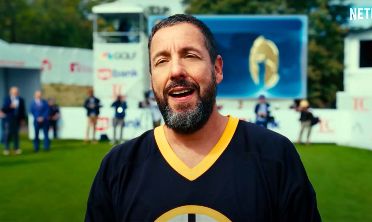 Primo piano di Adam Sandler in Un tipo imprevedibile 2