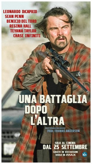 Una battaglia dopo l'altra: Leonardo DiCaprio nella locandina italiana