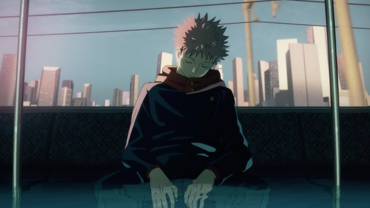 Una scena di Jujutsu Kaisen