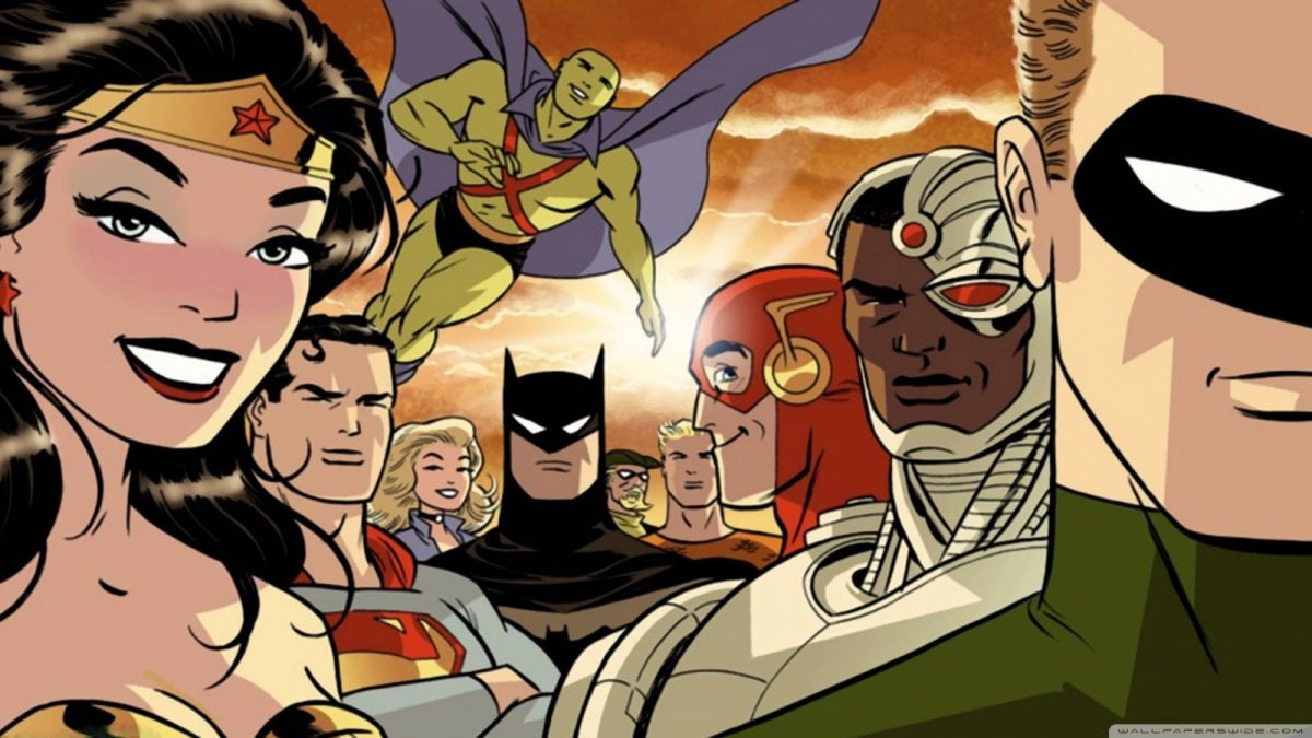 superman james gunn mostra il murale della hall of justice ecco i metaumani che vedremo nel nuovo dcu