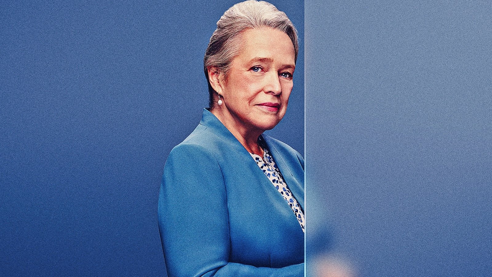 Un'immagine di Kathy Bates in Matlock.