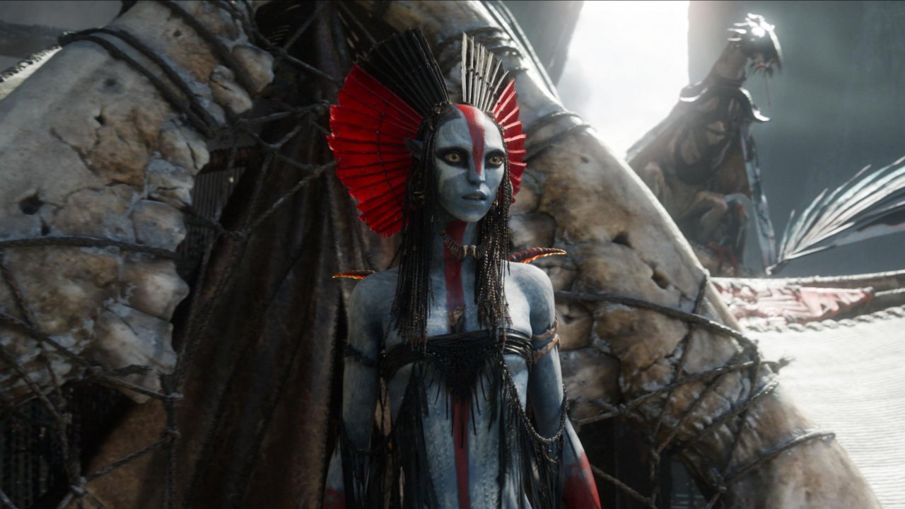 Una scena di Avatar: Fuoco e Cenere