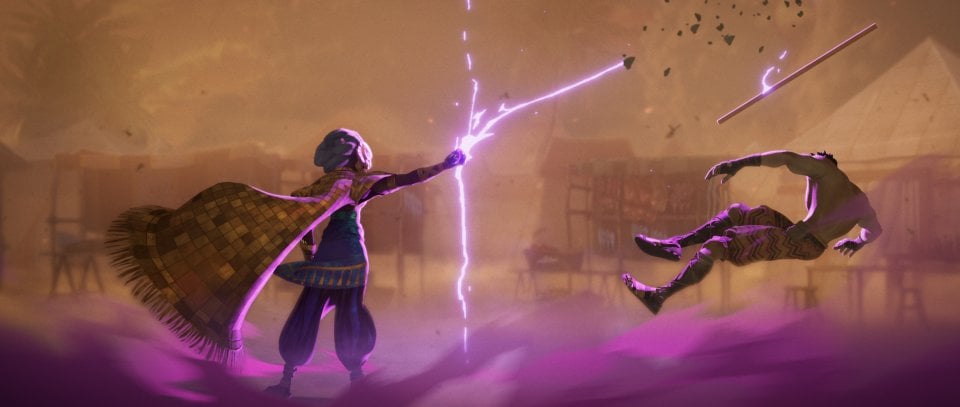 Eyes Of Wakanda Scena Serie Tv Animazione Disney Plus Cg6Fcov