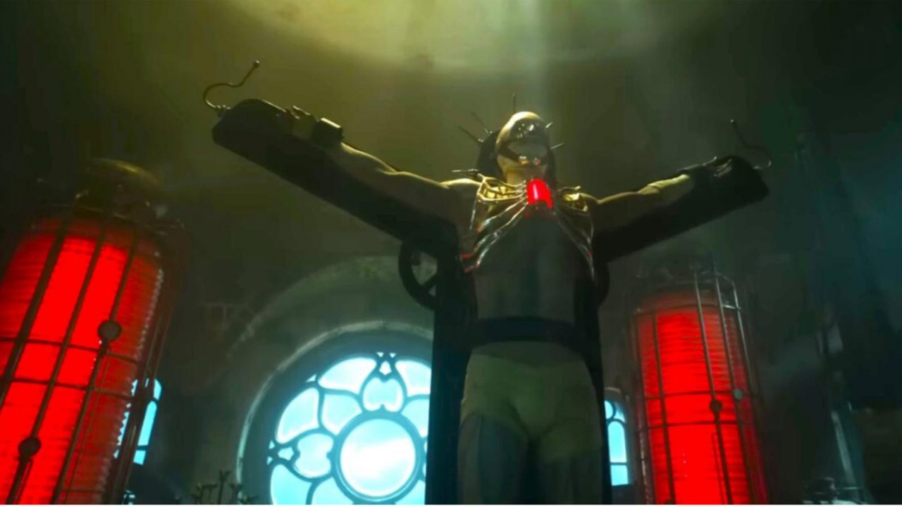 Jacob Elordi nel ruolo della Creatura in Frankenstein