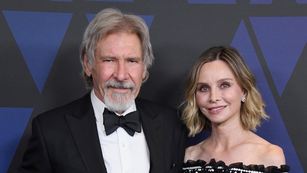 Harrison Ford e Calista Flockhart insieme ad un evento