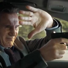 Una pallotola spuntata: Liam Neeson in una sequenza d'azione