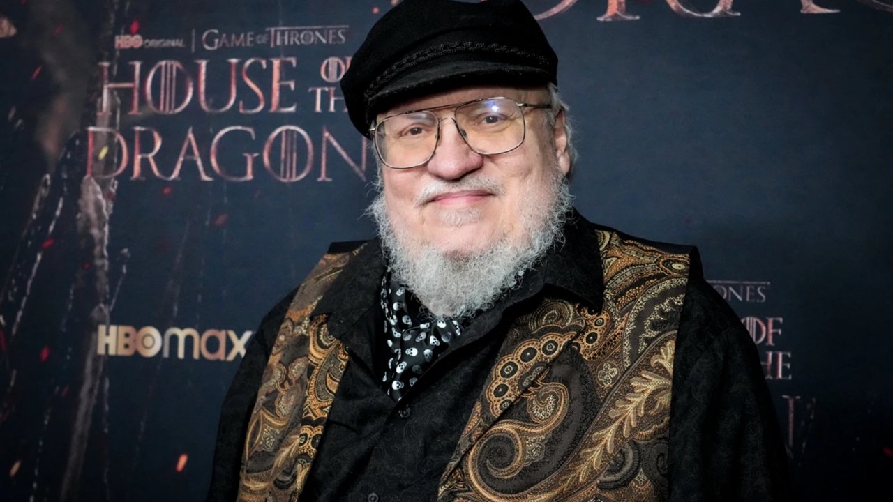 Una foto di George R.R. Martin