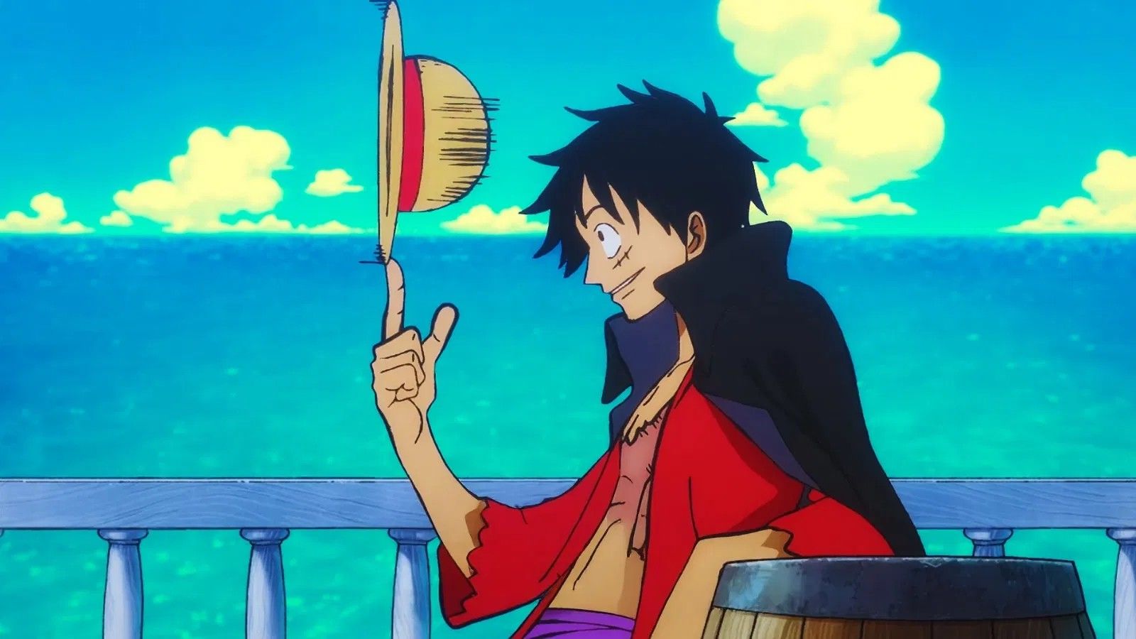 Una scena di One Piece