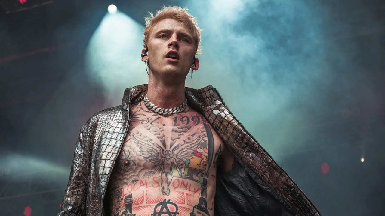 Una foto di Machine Gun Kelly