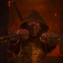 Mortal Kombat 2, Hiroyuki Sanada è Scorpion in una scena