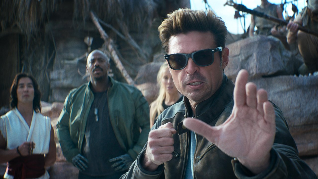 Karl Urban in una scena di Mortal Kombat II
