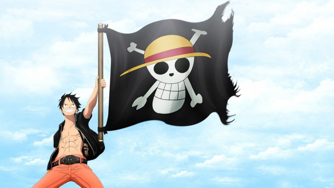 Una scena di One Piece