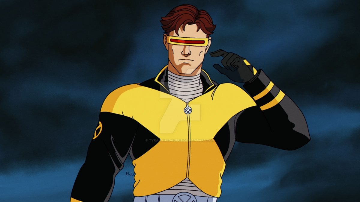avengers doomsday james marsden torner224 come ciclope con il costume iconico disegnato da jim lee