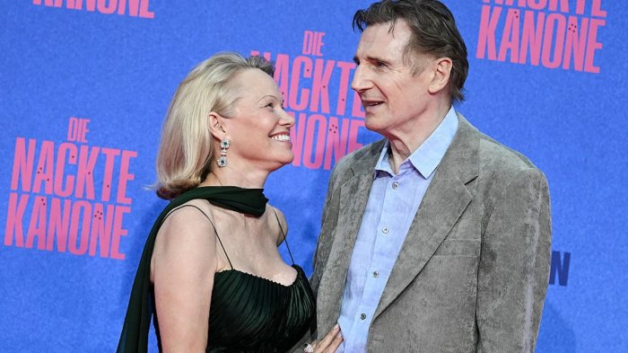 Liam Neeson ha un'insospettabile alleata nella sua storia d'amore con Pamela Anderson