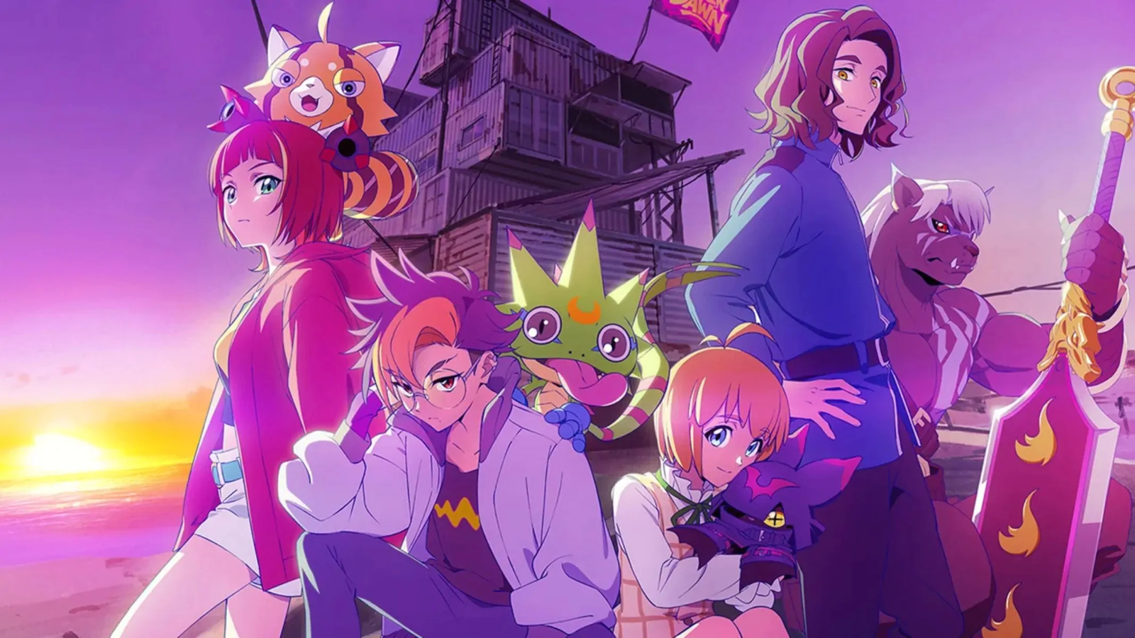 Una scena di Digimon Beatbreak