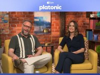 Platonic 2, Seth Rogen e Rose Byrne: 'Raccontiamo gli amici disfunzionali. Insieme in The Studio? Chissà'