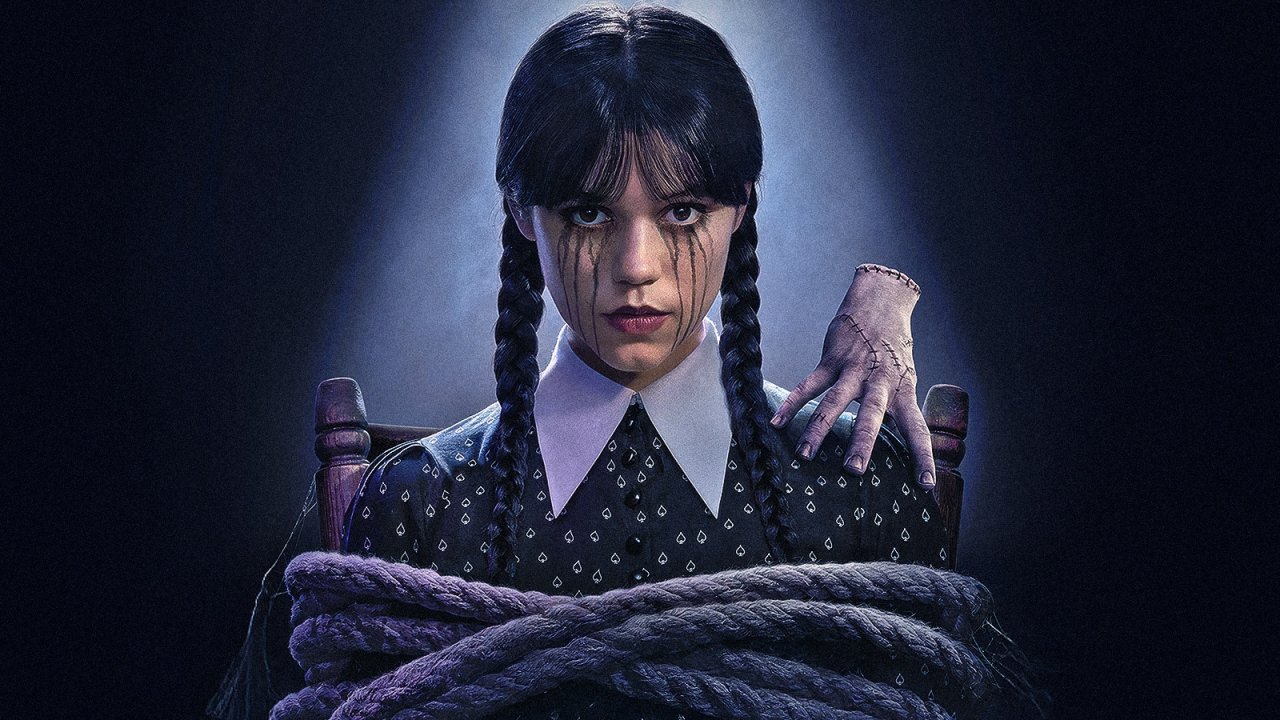 Jenna Ortega è Mercoledì nella seconda stagione della serie Netflix