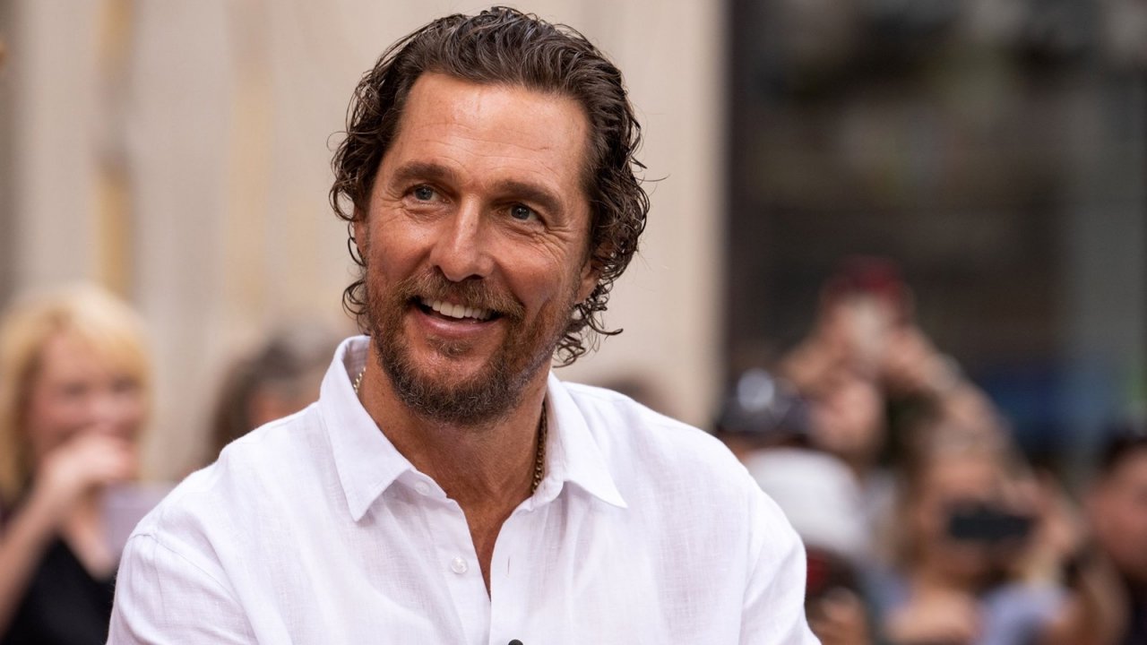 Primo piano di Matthew McConaughey