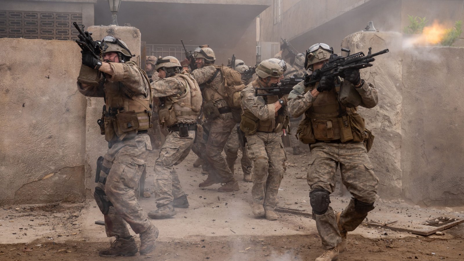 Una scena di Warfare - Tempo di guerra