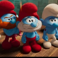 I Puffi - Il Film: i puffi in una scena