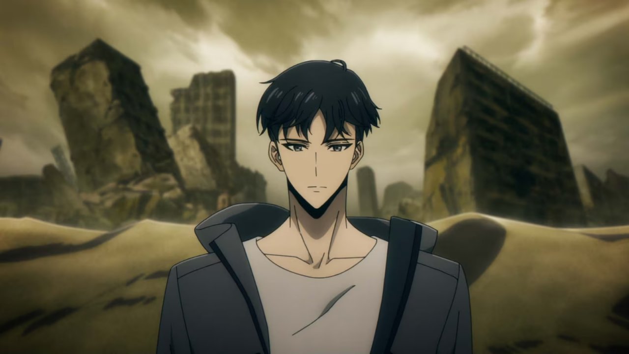 Una scena di Solo Leveling