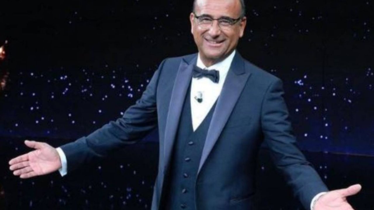 Il conduttore Carlo Conti