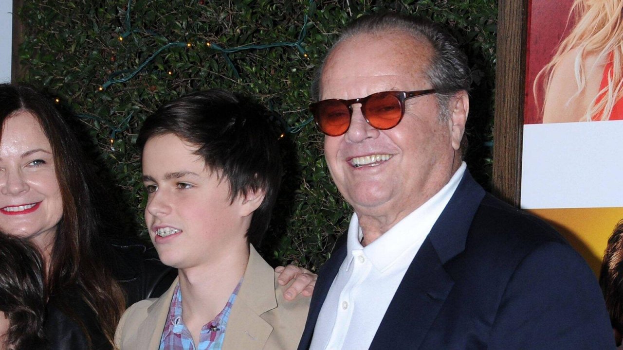 Sean Norfleet e Jack Nicholson insieme ad un evento