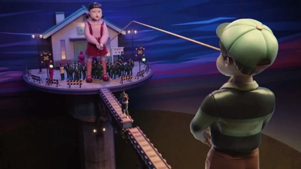 Squid Game Salto Della Corda Scena Terza Stagione Serie Tv Netflix