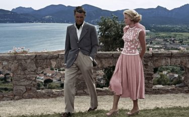 Cary Grant Grace Kelly Nel Film Caccia Al Ladro