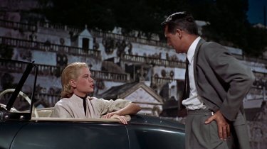 Grace Kelly Cary Grant In Una Scena Del Film Caccia Al Ladro