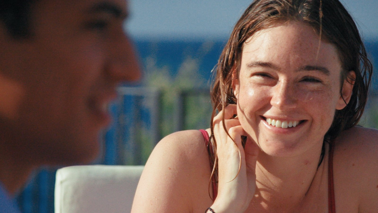 Shaïn Boumedine con Jessica Pennington