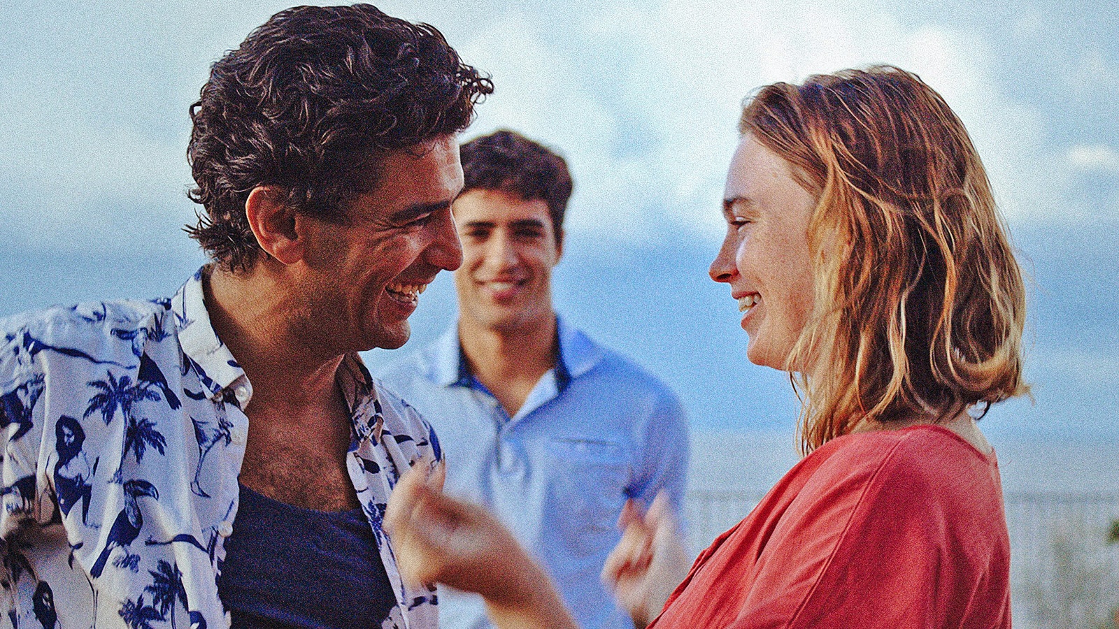 Shaïn Boumedine con Jessica Pennington