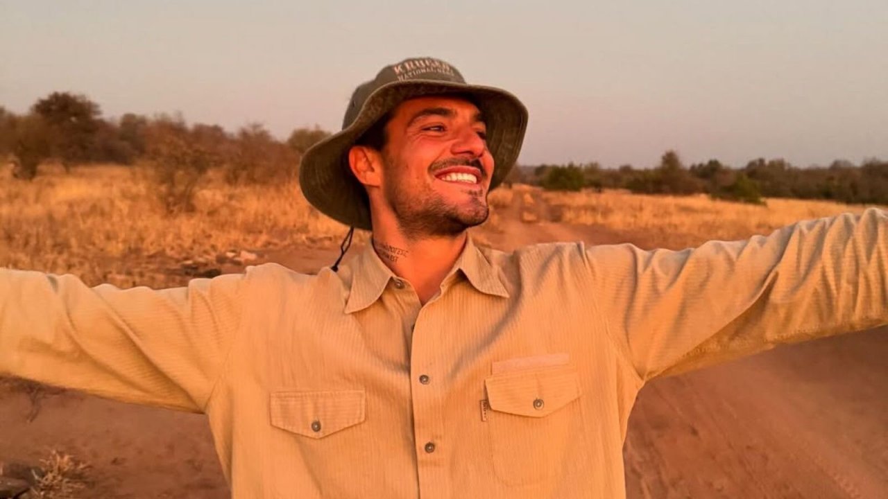 Lorenzo Spolverato in una foto presa da Instagram