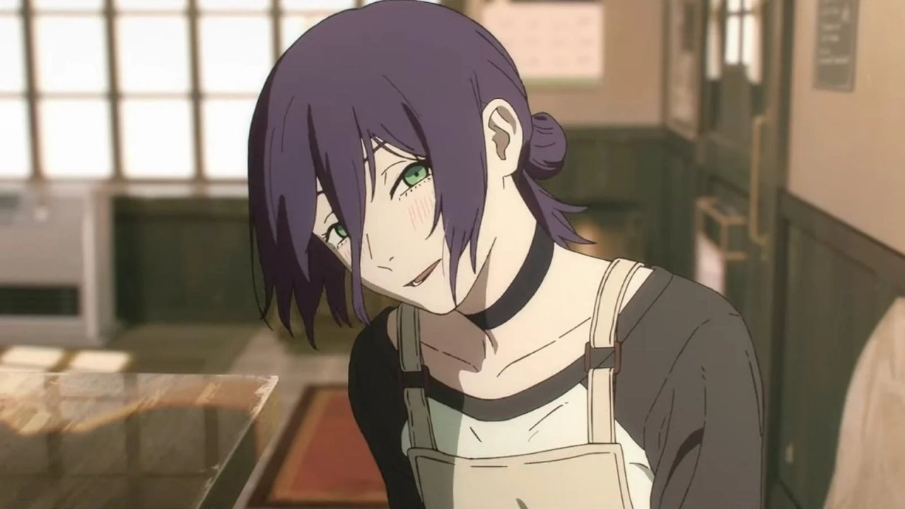 Una scena del nuovo film di Chainsaw Man