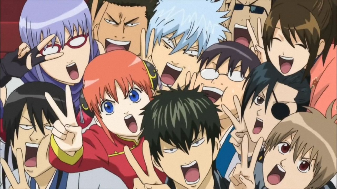 Una scena con Gintama