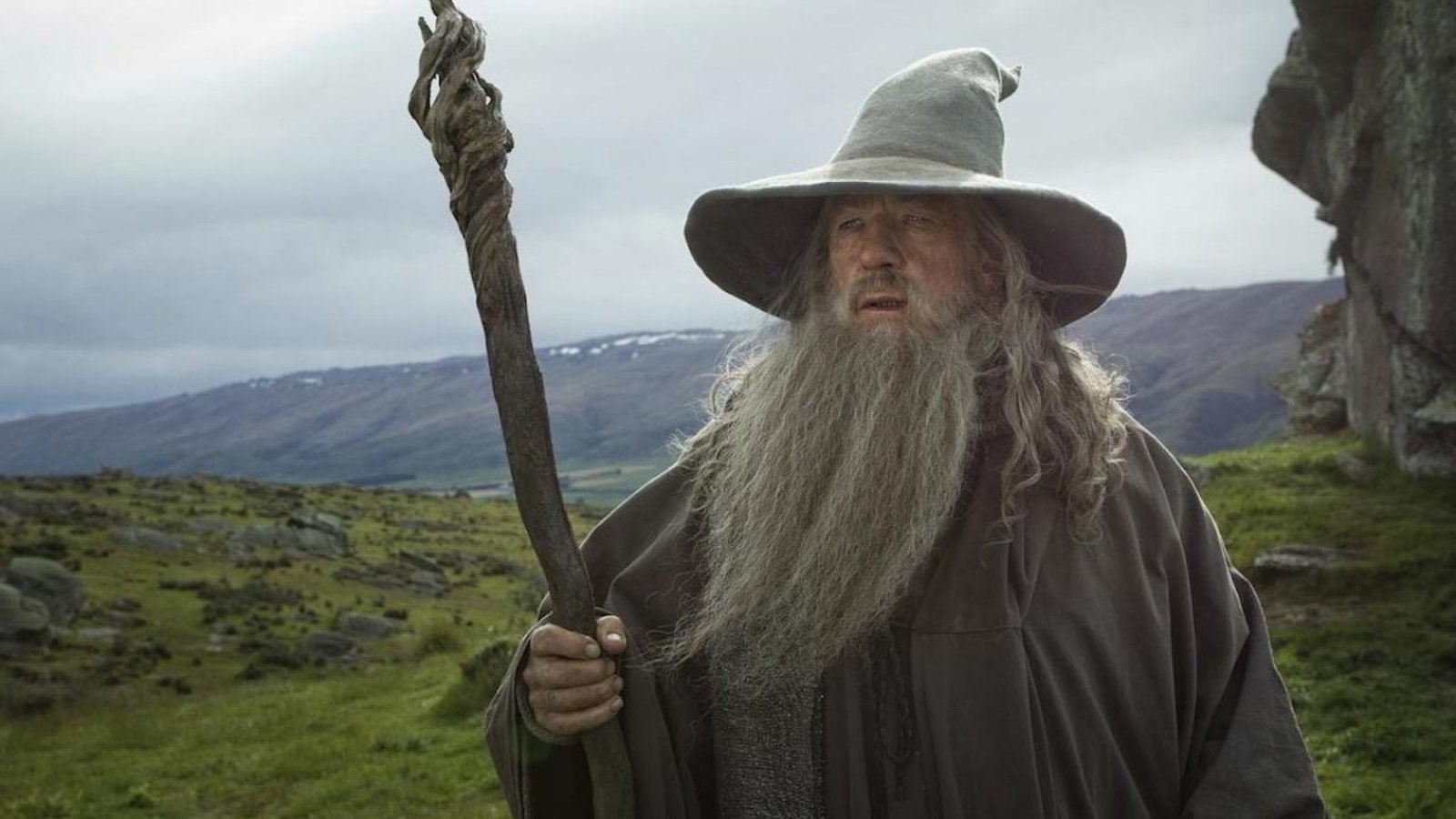 Ian McKellen è Gandalf ne Il Signore degli Anelli