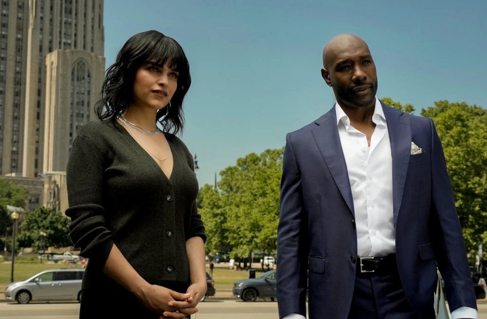 Watson Morris Chestnut Eve Harlow Scena Serie Tv Mediaset