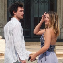 La mappa che mi porta a te: Madelyn Cline, KJ Apa sul set