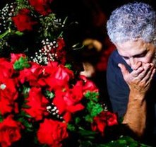 Fiorello al funerale di Pippo Baudo
