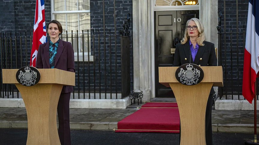Hostage Suranne Jones Julie Delpy Scena Serie Tv Netflix