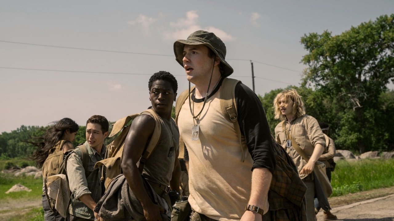 La lunga marcia: i protagonisti in una scena