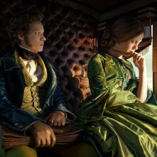 Frankenstein: Felix Kammerer, Mia Goth in una foto