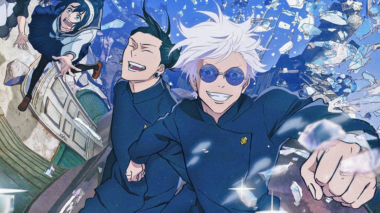 Gojo e Geto in una scena