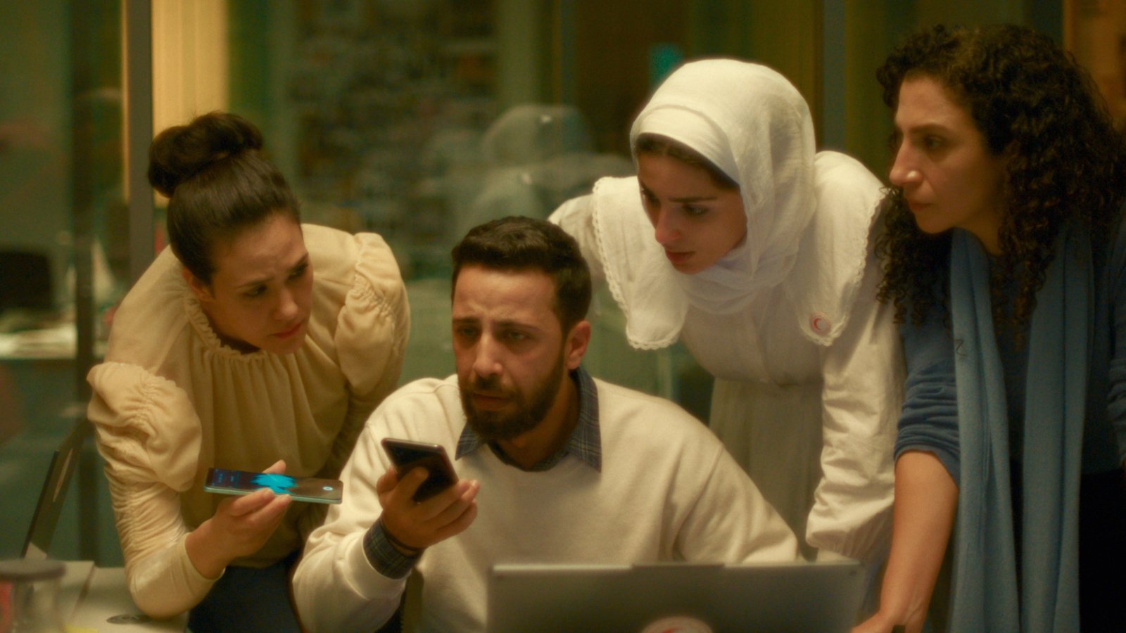 Una scena del film La voce di Hind Rajab