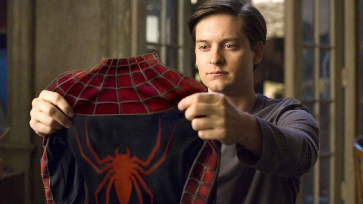 Spider Man: il costume indossato da Tobey Maguire nei film di Sam Raimi è in vendita Spider Man: il costume indossato da Tobey Maguire nei film di Sam Raimi è in vendita