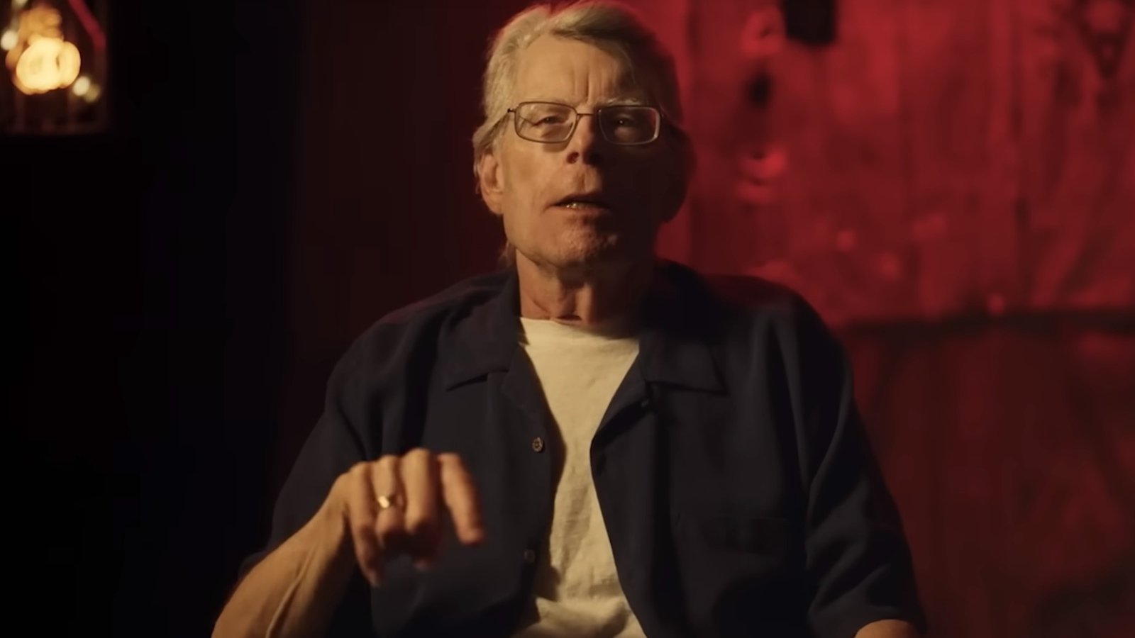 Una foto di Stephen King