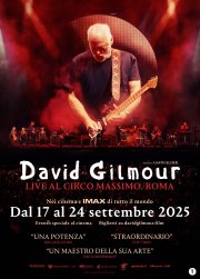 Locandina di David Gilmour - Live al Circo Massimo. Roma