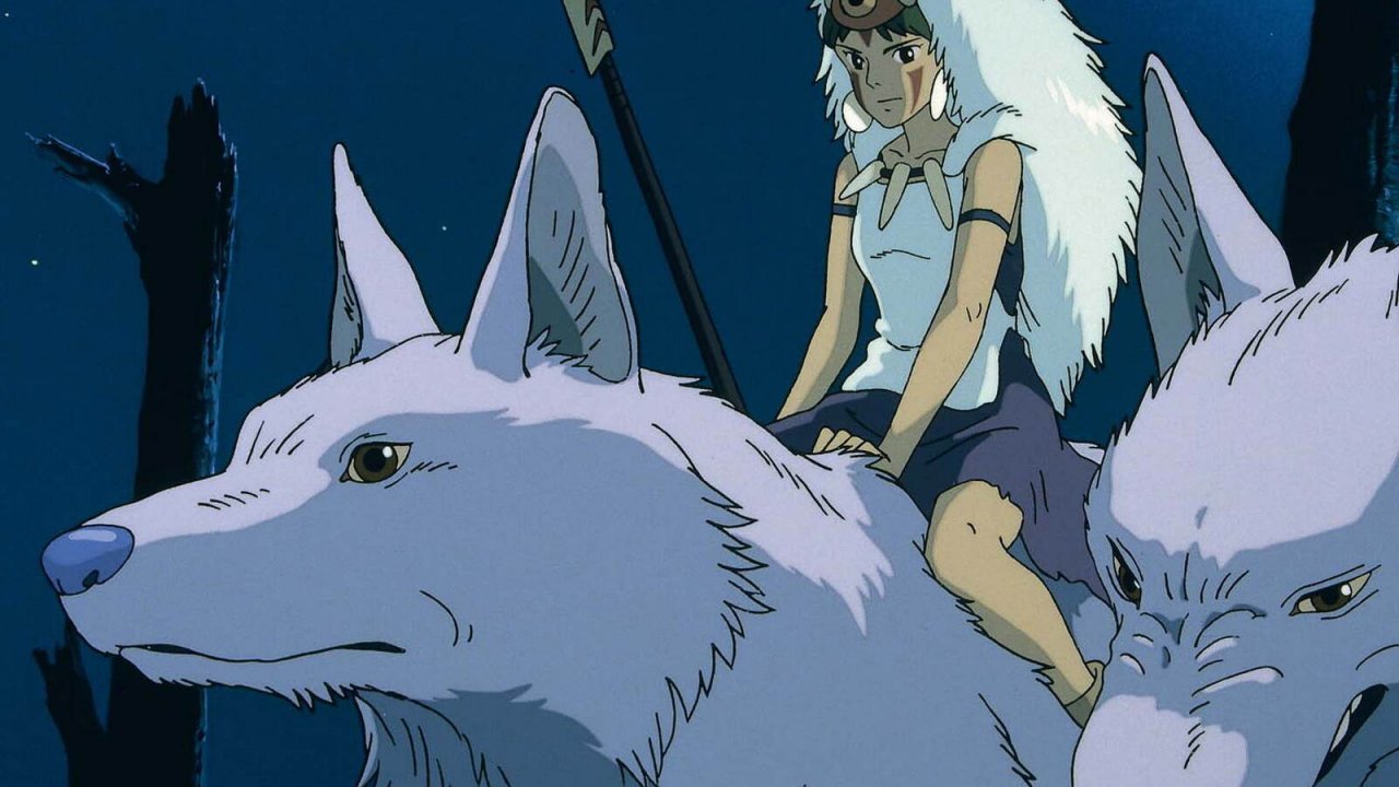 Una scena di Principessa Mononoke