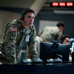 A House of Dynamite, , un militare in una scena